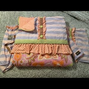 Matilda Jane Moonlight Magic Sleeping Bag with pillow case and carrying tote